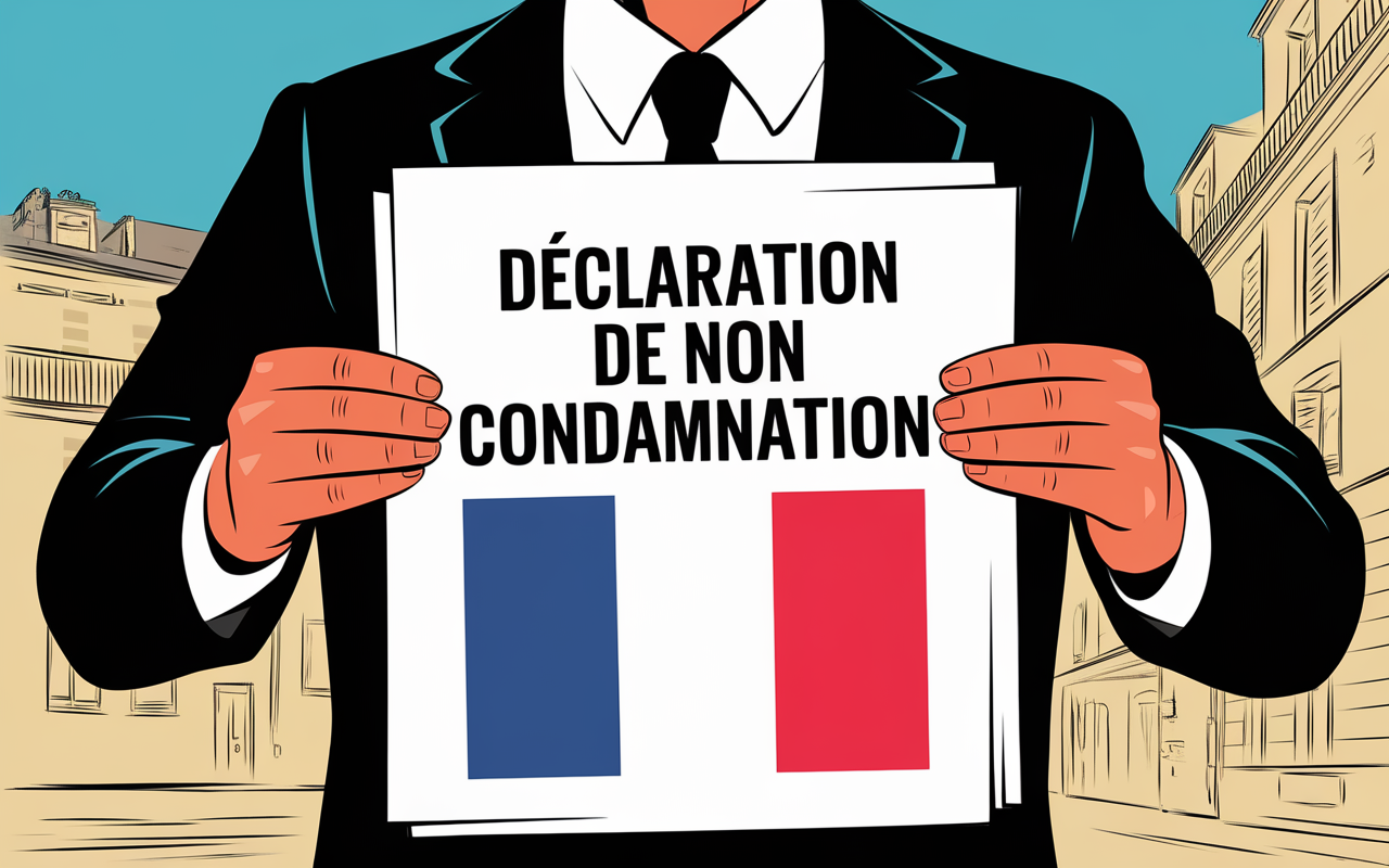 Contextes d'utilisation professionnelle de la déclaration de non condamnation